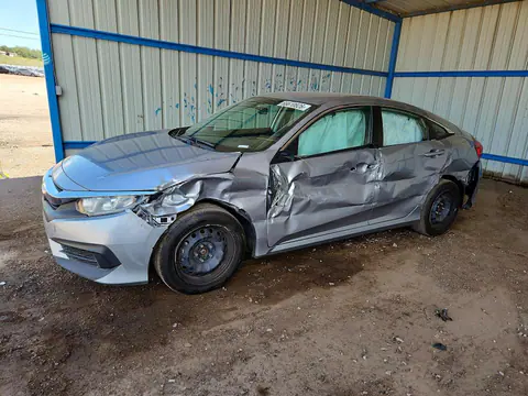 19XFC2F55GE008158 — 2016 Honda Civic, Передняя часть, фото до ремонта