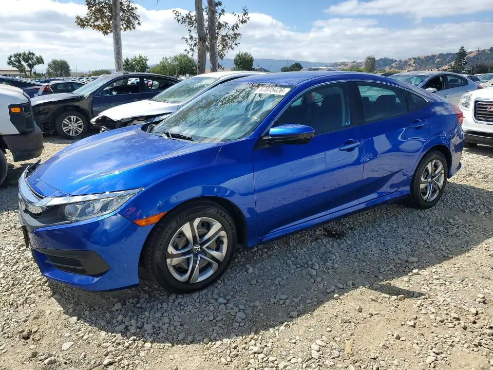 19XFC2F58GE205454 Honda Civic 2016 — повреждение Передняя часть, фото до ремонта