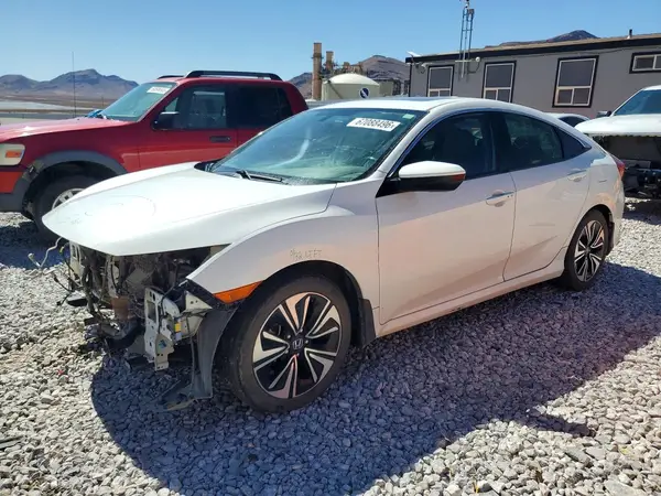 19XFC1F78GE044115 — 2016 Honda Civic, Передняя часть (Front End), фото до ремонта