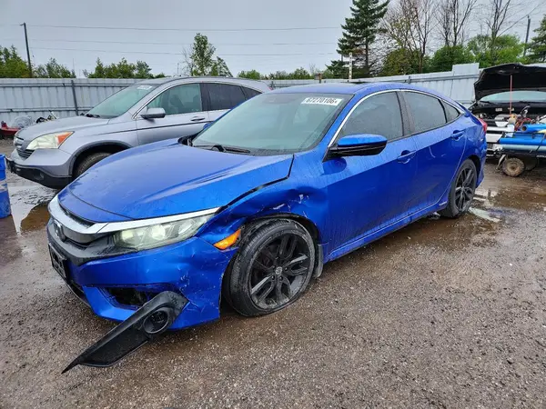 2HGFC1F42GH110413 — 2016 Honda Civic, Передняя часть (Front End), фото до ремонта