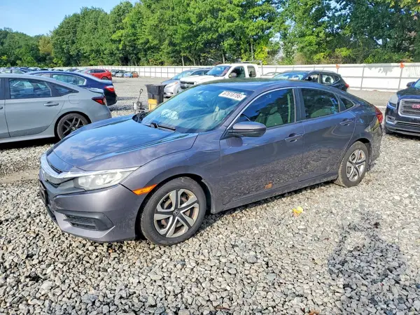 19XFC2F59GE201932 — 2016 Honda Civic, Передняя часть (Front End), фото до ремонта