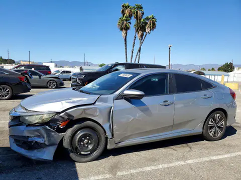 19XFC1F34GE213950 — 2016 Honda Civic, Передняя часть (Front End), фото до ремонта