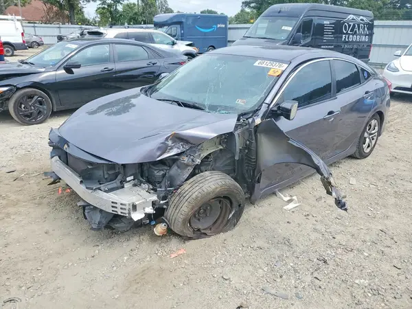 2HGFC2F56GH534188 — 2016 Honda Civic, Передняя часть (Front End), фото до ремонта