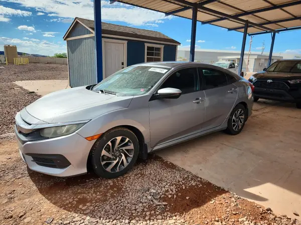 19XFC2F71GE001516 — 2016 Honda Civic, Передняя часть (Front End), фото до ремонта