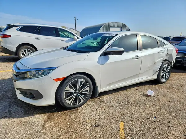 19XFC1F77GE003409 — 2016 Honda Civic, Задняя часть (Rear End), фото до ремонта