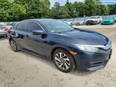 2016 Honda Civic Ex VIN 19XFC2F74GE247394 фото 4