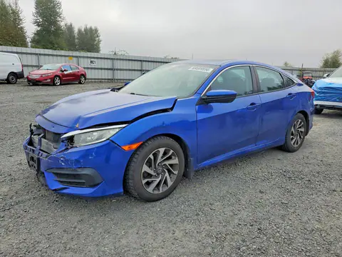 19XFC2F77GE206919 — 2016 Honda Civic, Передняя часть (Front End), фото до ремонта