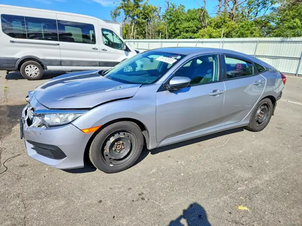 2HGFC2F56GH553923 — 2016 Honda Civic, Передняя часть (Front End), фото до ремонта