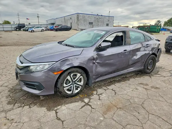 19XFC2F58GE067897 — 2016 Honda Civic, Боковая часть (Side), фото до ремонта