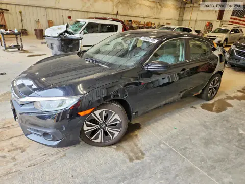 19XFC1F78GE041294 — 2016 Honda Civic, Задняя часть, фото до ремонта