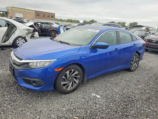 19XFC2F86GE079766 — 2016 Honda Civic, Задняя часть (Rear End), фото до ремонта