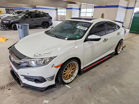 2HGFC1F33GH631843 — 2016 Honda Civic, Задняя часть (Rear End), фото до ремонта