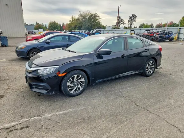 2HGFC2F74GH527466 — 2016 Honda Civic, Передняя часть (Front End), фото до ремонта