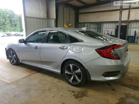 2016 Honda Civic Touring VIN 19XFC1F94GE001585 фото 2