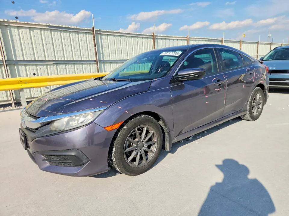 2016 HONDA CIVIC VIN 19XFC2F72GE065662 фото 1