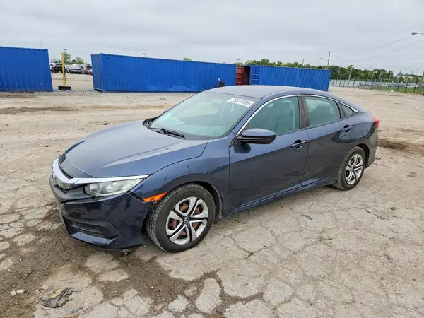 19XFC2F56GE080745 — 2016 Honda Civic, Передняя часть (Front End), фото до ремонта