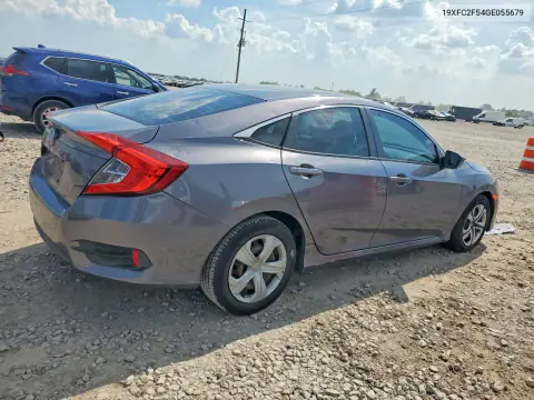 2016 Honda Civic Lx VIN 19XFC2F54GE055679 фото 3