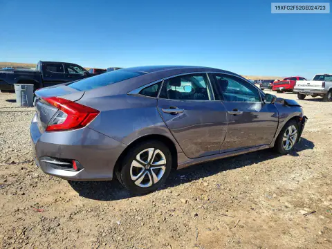 2016 Honda Civic Lx VIN 19XFC2F52GE024723 фото 3