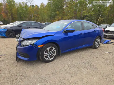 2016 Honda Civic Lx VIN 2HGFC2F57GH025047 фото 1