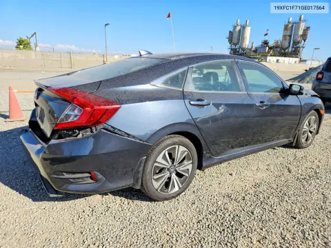 2016 Honda Civic Exl VIN 19XFC1F71GE017564 фото 3