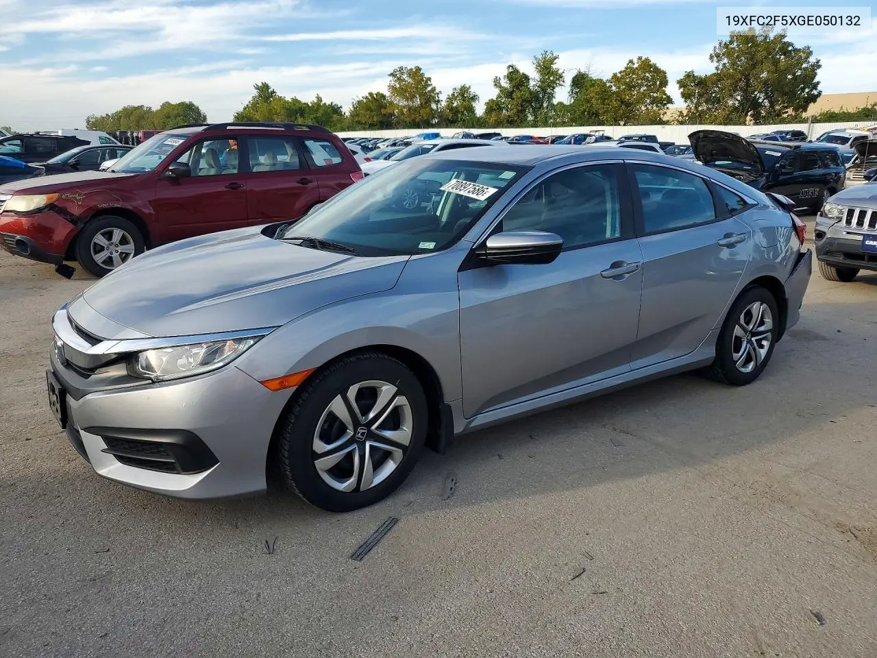 2016 Honda Civic Lx VIN 19XFC2F5XGE050132 фото 1