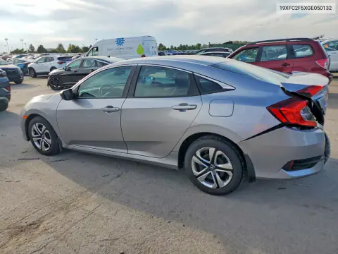 2016 Honda Civic Lx VIN 19XFC2F5XGE050132 фото 2
