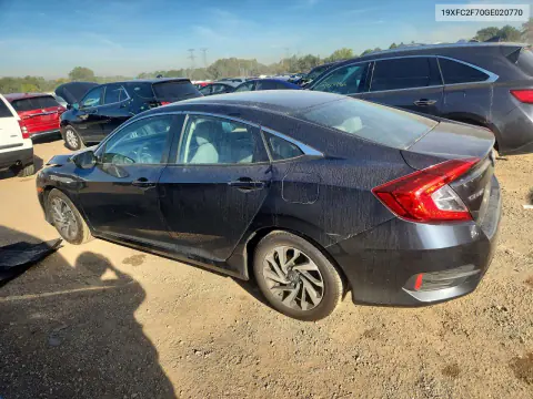 2016 Honda Civic Ex VIN 19XFC2F70GE020770 фото 2