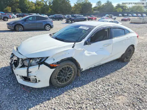 2016 Honda Civic Lx VIN 19XFC2F57GE011126 фото 1