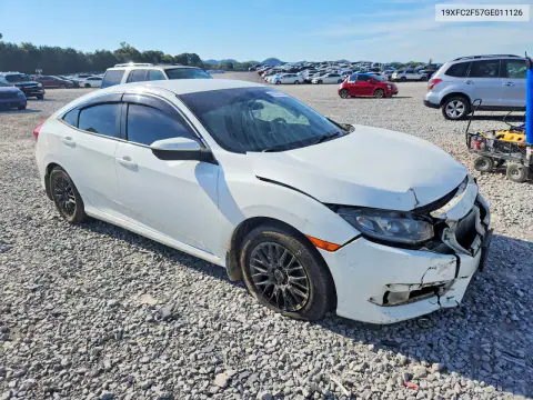 2016 Honda Civic Lx VIN 19XFC2F57GE011126 фото 4
