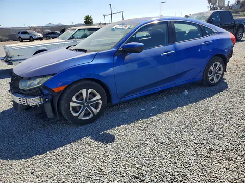 2HGFC2F54GH540605 — 2016 Honda Civic, Передняя часть (Front End), фото до ремонта