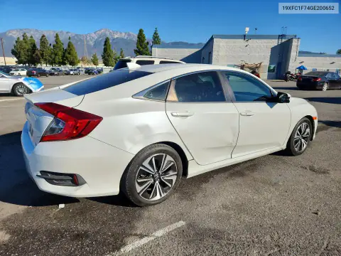 19XFC1F74GE200652 — 2016 Honda Civic, фото 3 с аукциона Copart 20.10.2026, Сторона