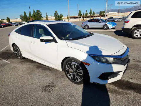 19XFC1F74GE200652 — 2016 Honda Civic, фото 4 с аукциона Copart 20.10.2026, Сторона