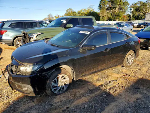 19XFC2F83GE098582 — 2016 Honda Civic, Передняя часть (Front End), фото до ремонта