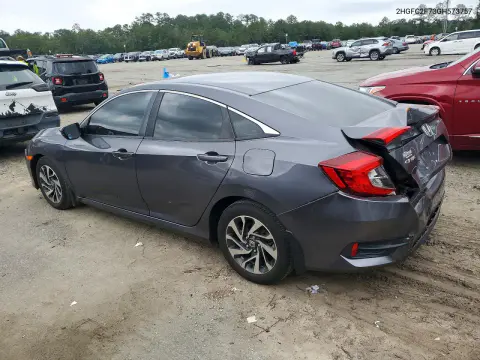 2016 Honda Civic Ex VIN 2HGFC2F73GH573757 фото 2