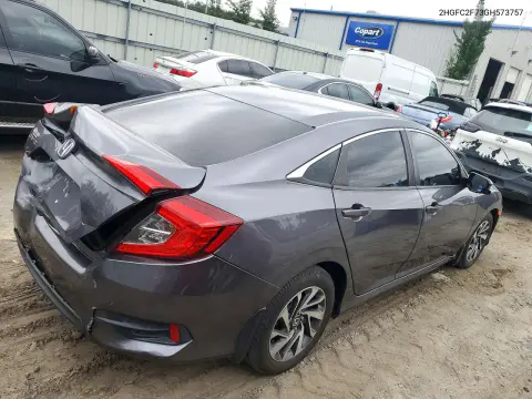2016 Honda Civic Ex VIN 2HGFC2F73GH573757 фото 3