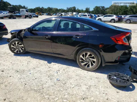 2016 Honda Civic Ex VIN 19XFC2F72GE089248 фото 2