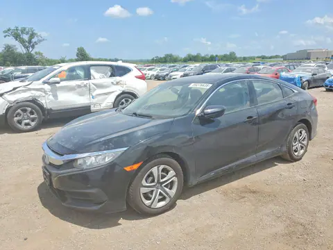 19XFC2F55HE219829 — 2017 Honda Civic, Передняя часть (Front End), фото до ремонта