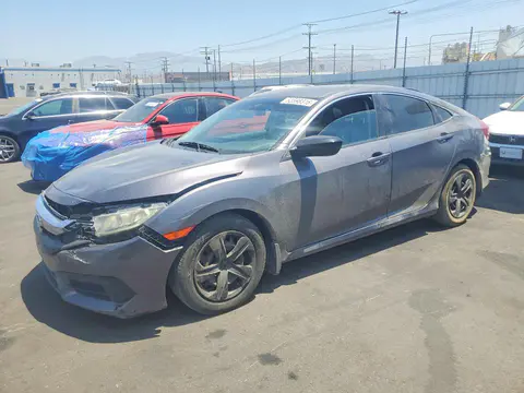 2HGFC2F55HH534992 — 2017 Honda Civic, Передняя часть (Front End), фото до ремонта