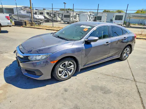 2HGFC2F54HH540279 — 2017 Honda Civic, Передняя часть (Front End), фото до ремонта