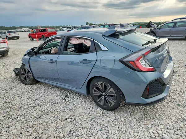 SHHFK7H71HU208351 — 2017 Honda Civic, фото 2 с аукциона Copart, Передняя часть