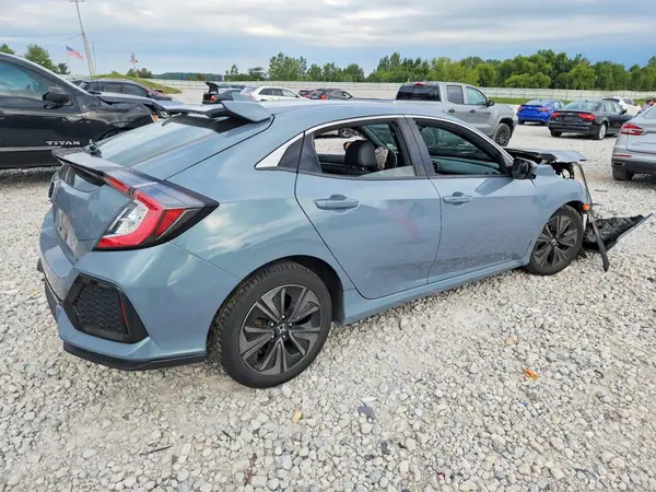 SHHFK7H71HU208351 — 2017 Honda Civic, фото 3 с аукциона Copart, Передняя часть