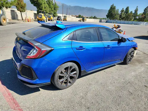 2017 Honda Civic VIN SHHFK7H44HU202744 фото 3