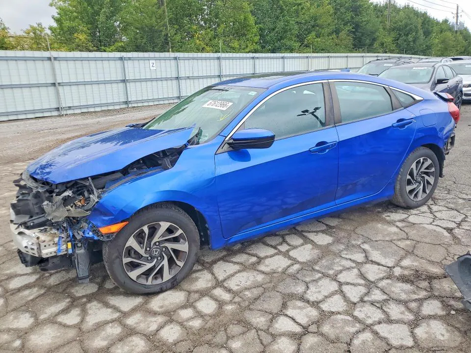 2017 HONDA CIVIC VIN 19XFC2F71HE037398 фото 1