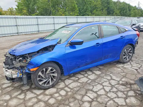 19XFC2F71HE037398 — 2017 Honda Civic, Боковая часть (Side), фото до ремонта