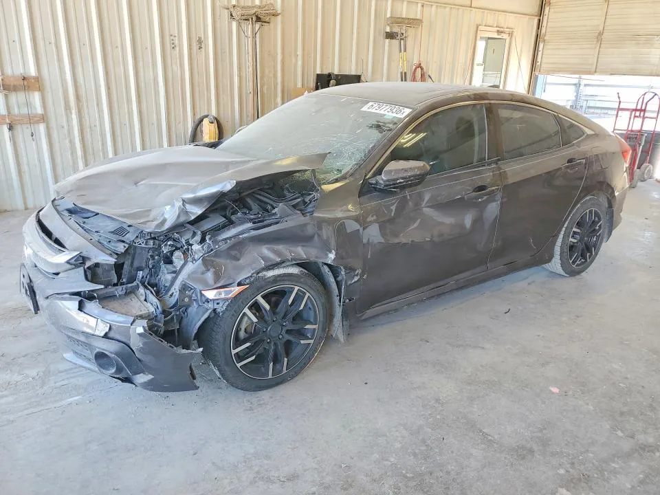 2017 HONDA CIVIC VIN 19XFC1F78HE016025 фото 1