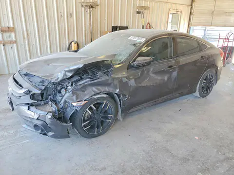 19XFC1F78HE016025 — 2017 Honda Civic, Передняя часть (Front End), фото до ремонта