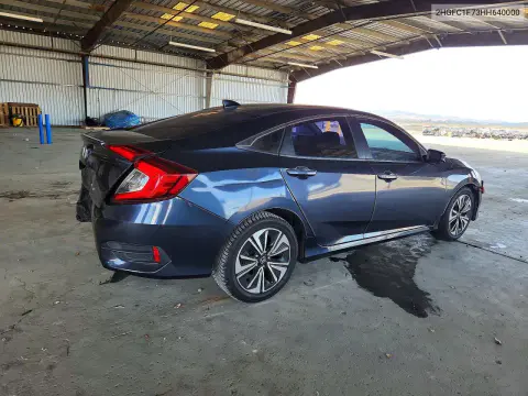 2017 Honda Civic Exl VIN 2HGFC1F73HH640000 фото 3