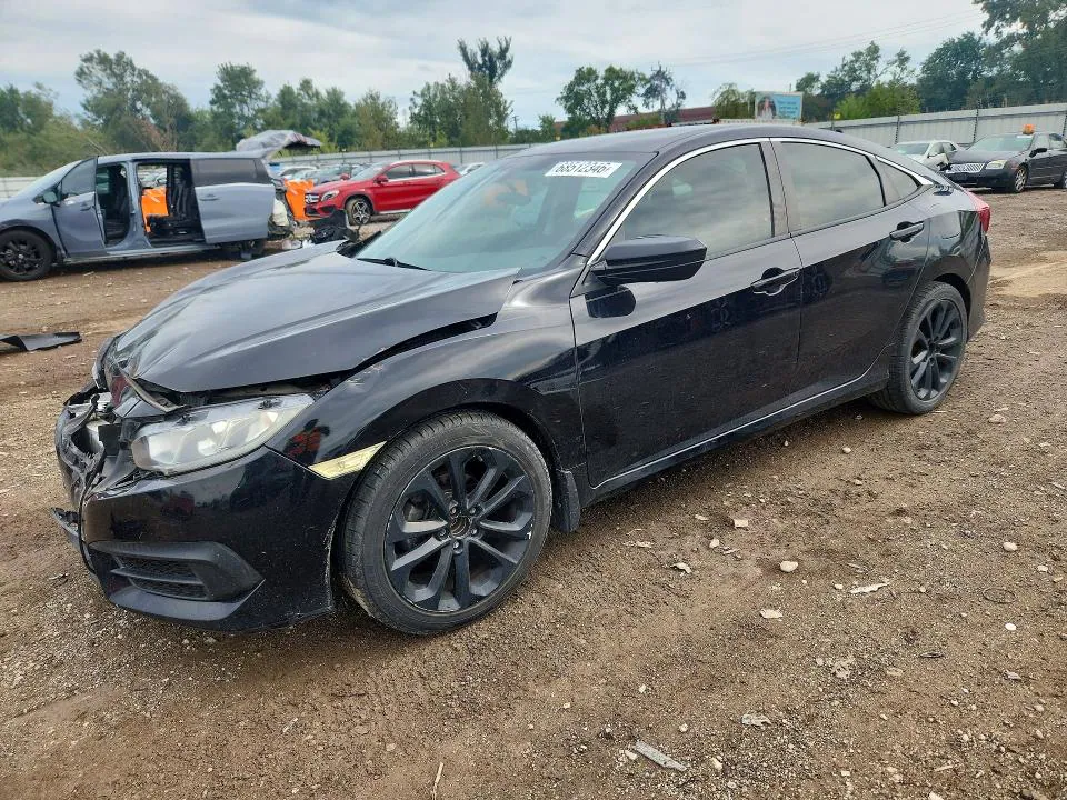 2017 HONDA CIVIC VIN 19XFC2E57HE047420 фото 1
