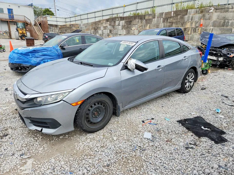 2017 HONDA CIVIC VIN 19XFC2F57HE055080 фото 1