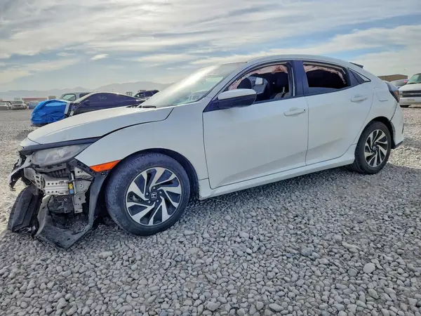 SHHFK7H25HU215985 — 2017 Honda Civic, Передняя часть (Front End), фото до ремонта